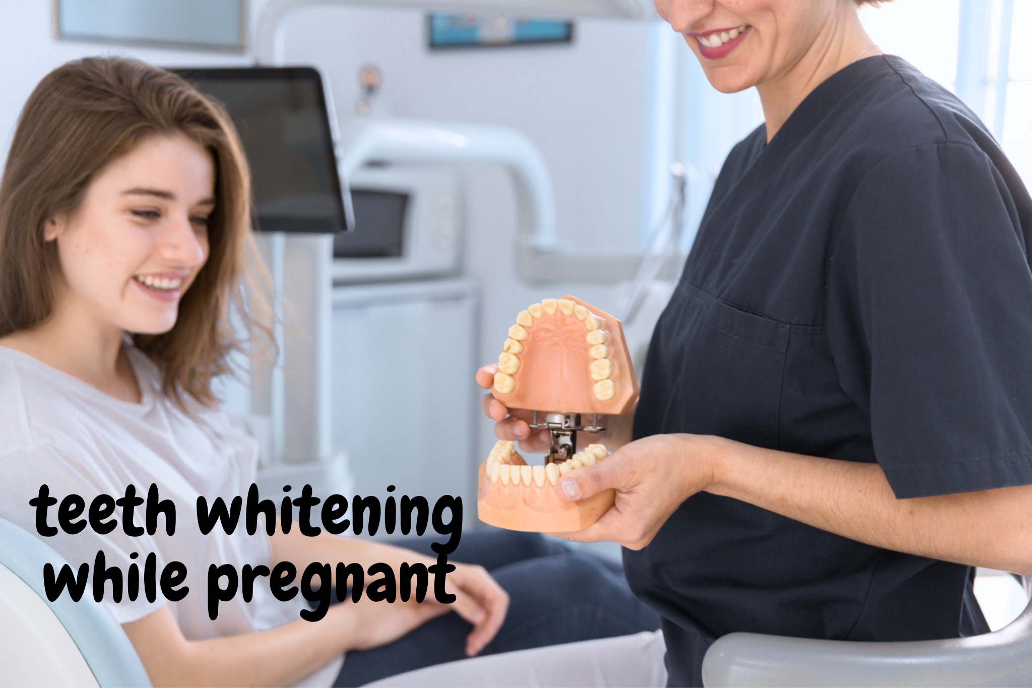 teeth whitening while pregnant