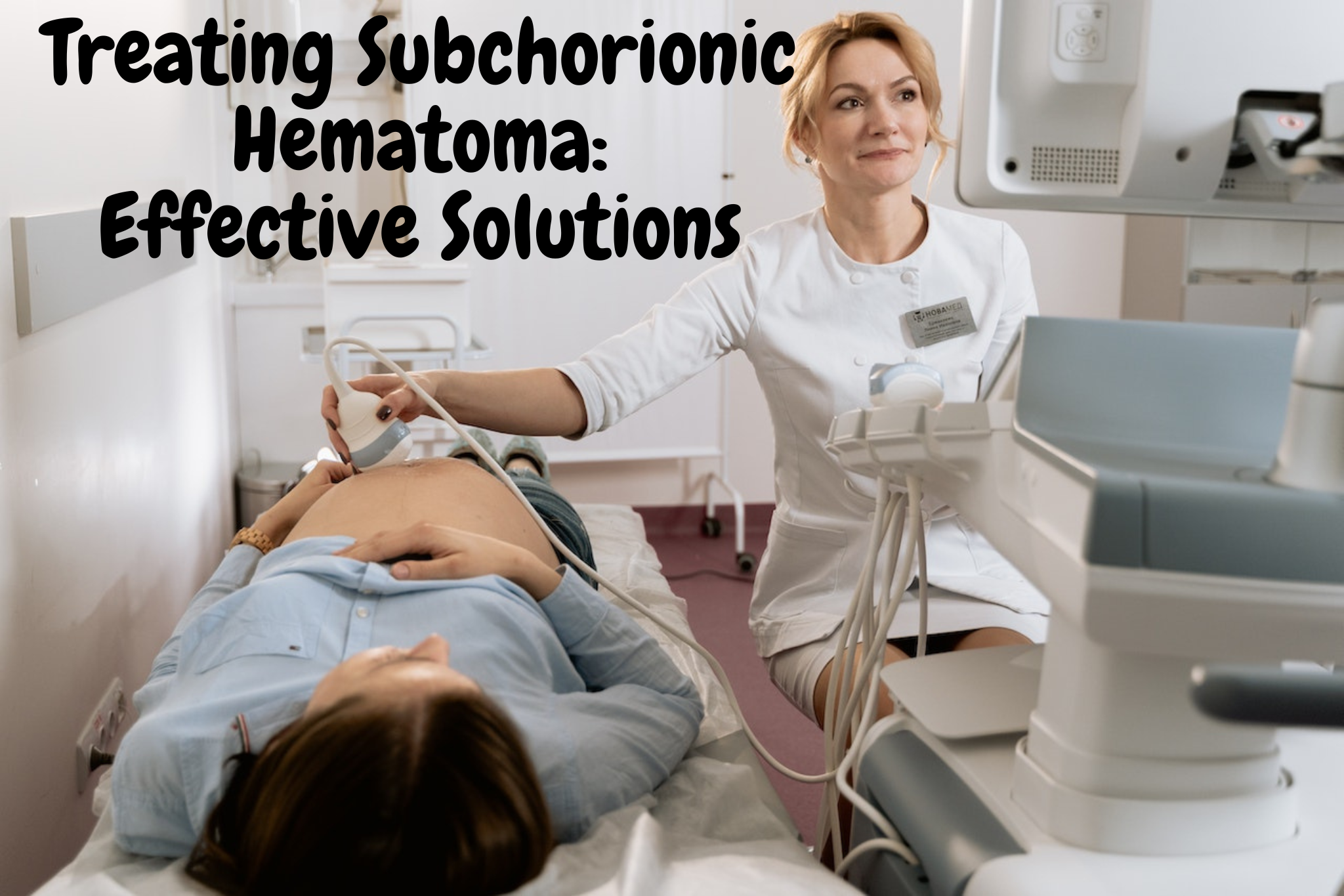 What are the symptoms of a subchorionic hematoma?