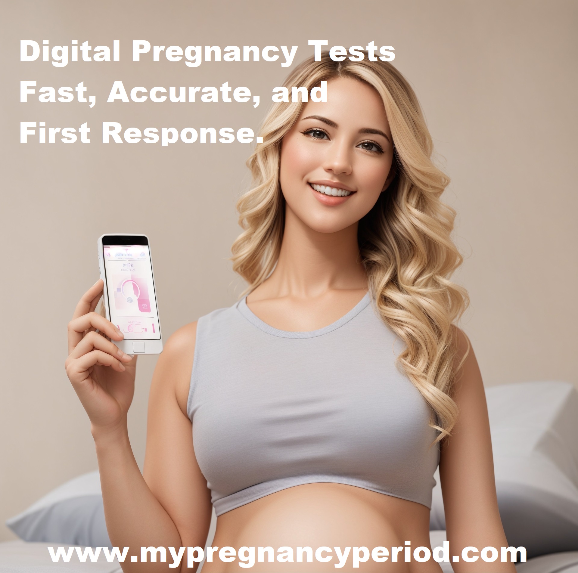 Digital pregnancy tests Fast, Accurate, and First Response.
